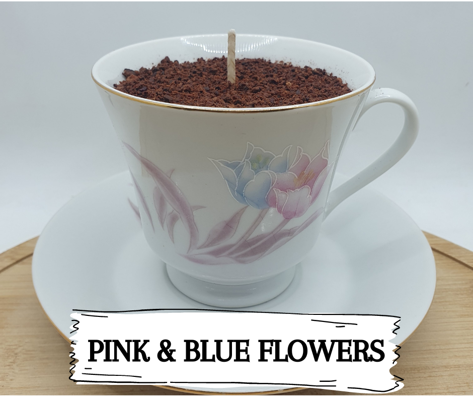 DIVINE TEACUP CANDLES - WITH SAUCER