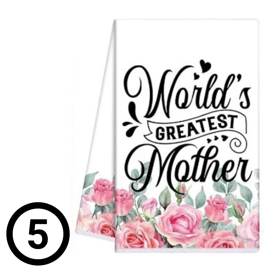 MOTHER'S DAY TEA TOWELS