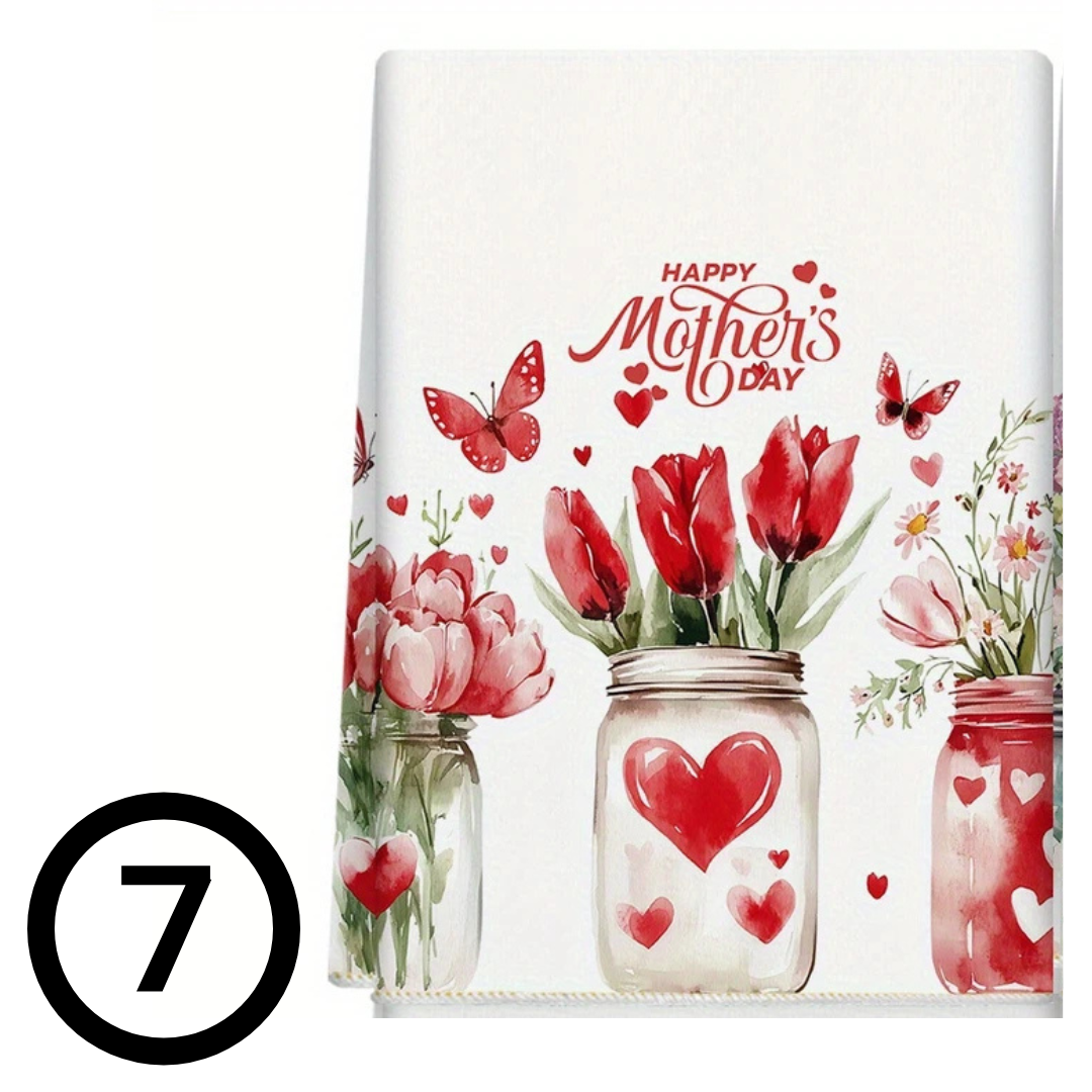 MOTHER'S DAY TEA TOWELS