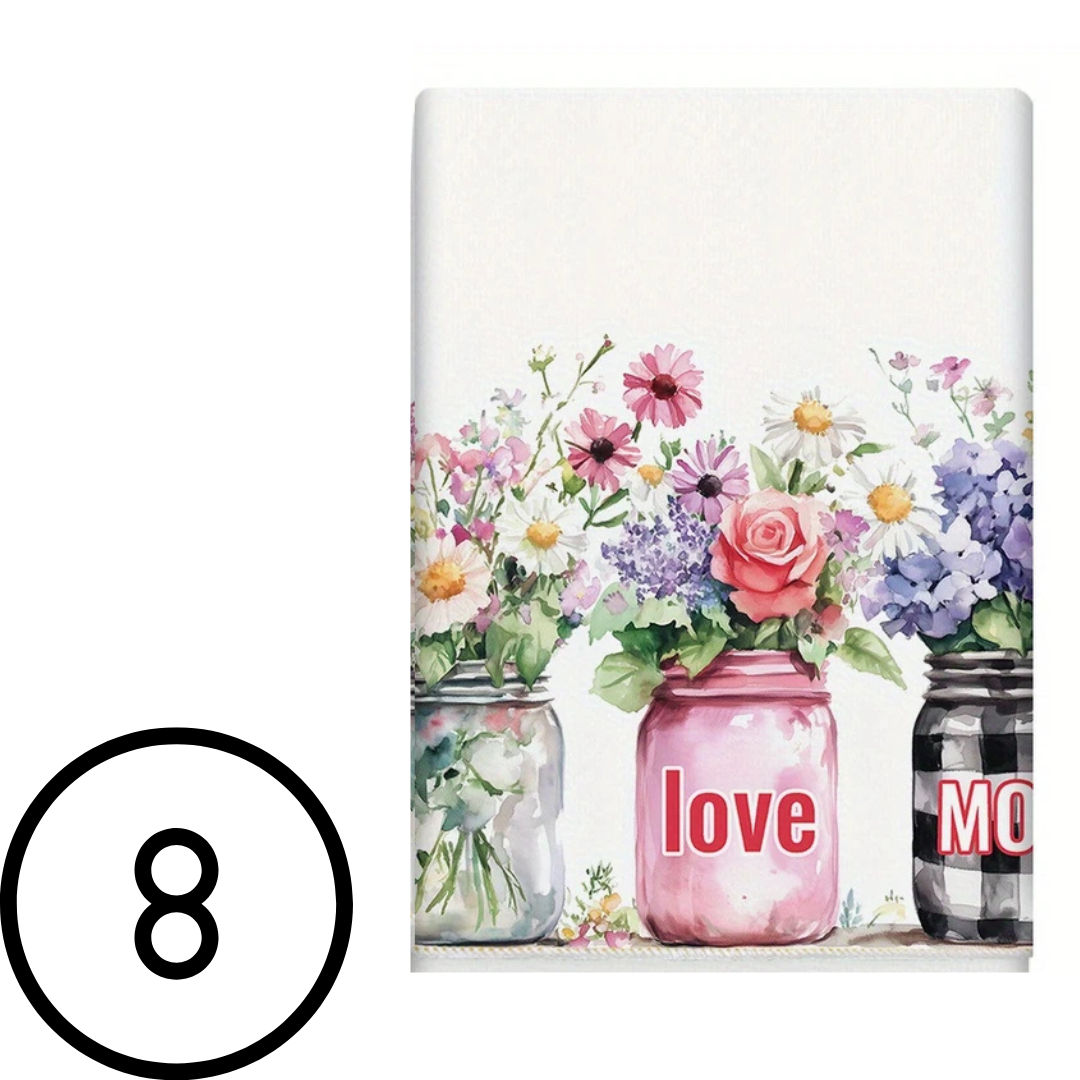 MOTHER'S DAY TEA TOWELS